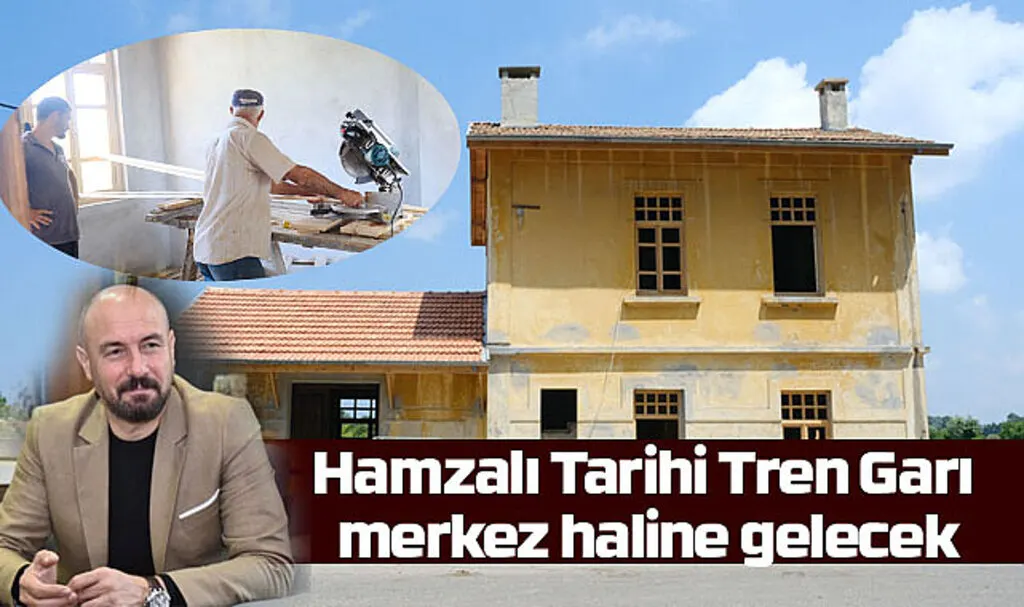 Tekkeköy'de Hamzalı tarihi Tren Garı restore ediliyor
