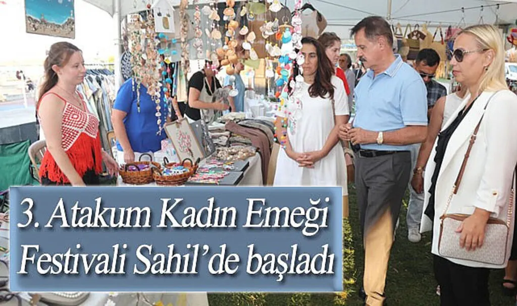3. Atakum Kadın Emeği Festivali Sahil’de başladı