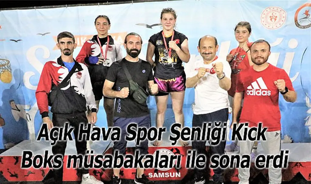 Açık Hava Spor Şenliği Kick Boks müsabakaları ile sona erdi