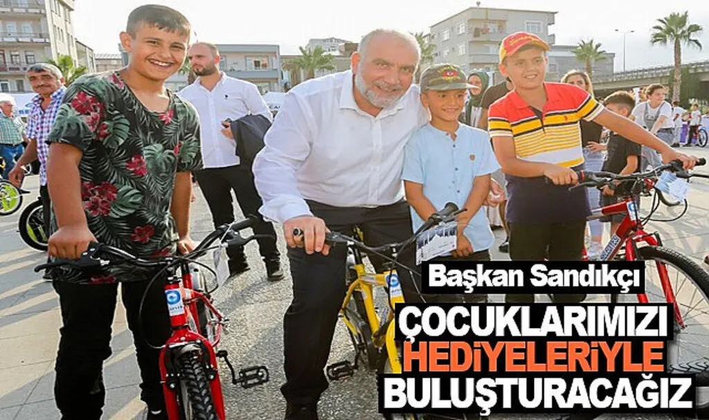 Başkan Sandıkçı: Çocuklarımızı hediyeleriyle buluşturacağız 