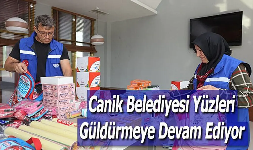 Canik Belediyesi Yüzleri Güldürmeye Devam Ediyor 
