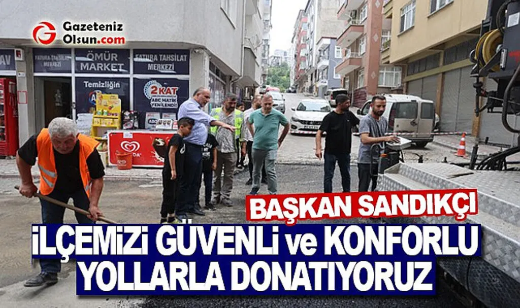 Canik güvenli ve konforlu yollara kavuşmaya devam ediyor