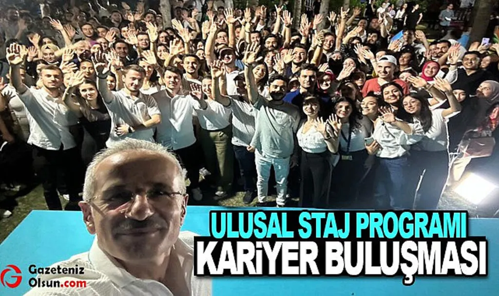 Ulaştırma ve Altyapı Bakanı Uraloğlu Stajyer Öğrencilere Önemli Mesajlar Verdi