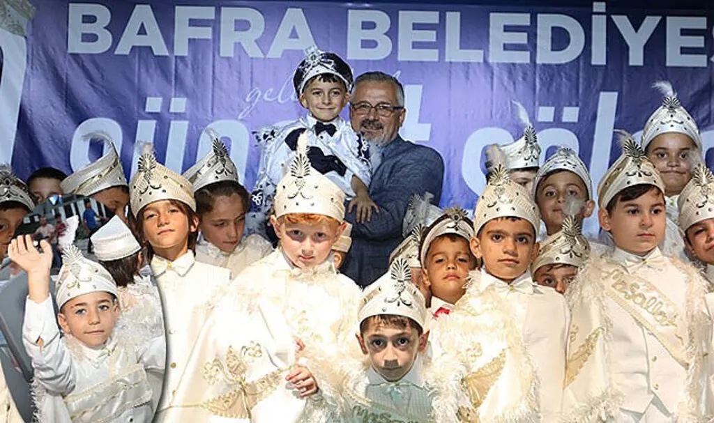 Bafra Belediyesi'nden Geleneksel Sünnet Şöleni