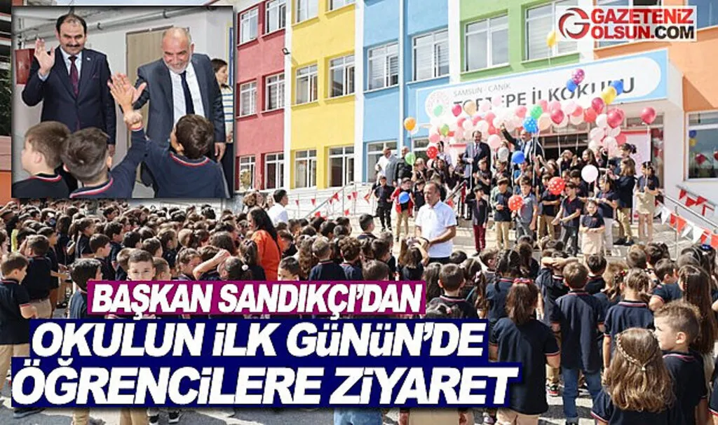 Başkan Sandıkçı: Eğitime dair yeni projeleri ilçemizde hayata geçirmeyi sürdüreceğiz
