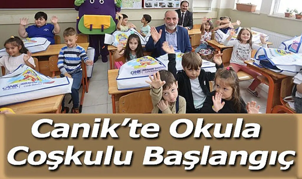 Canik’te Okula Coşkulu Başlangıç
