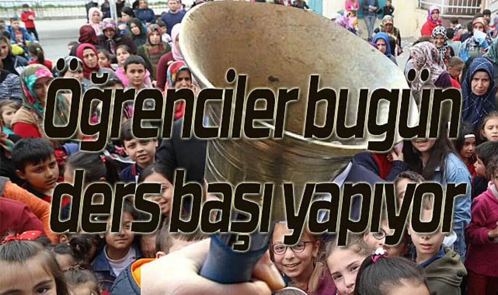 Eğitim öğretim yılı başladı! Samsun Eğitim ilk ders zili çaldı