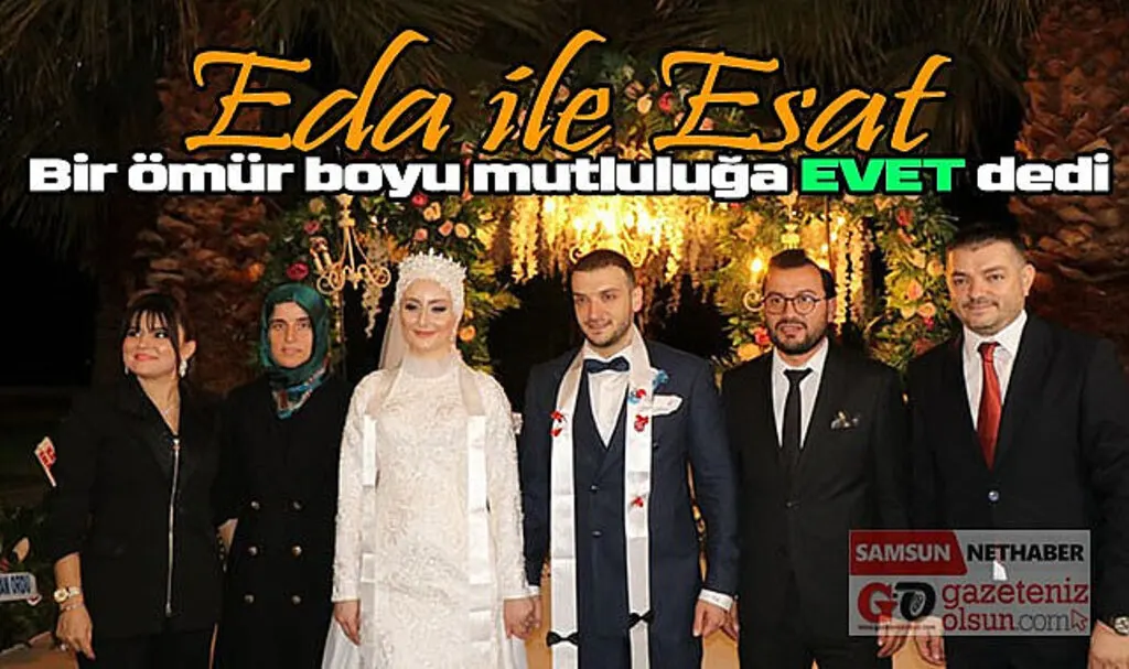 Gökdağ ve Kasap ailelerinin mutlu günü