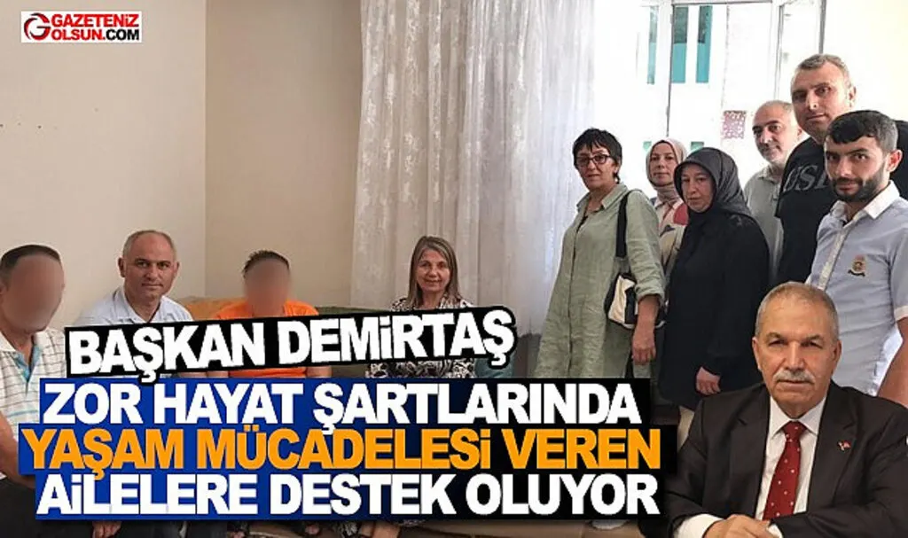 İlkadım Belediyesi Zor Şartlarda Yaşayan Ailelere Desteğini Sürdürüyor