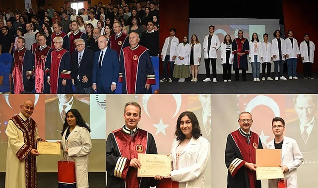 OMÜ Tıp Fakültesi 2023 2024 Eğitim ve Öğretim Yılı Törenle Açıldı 