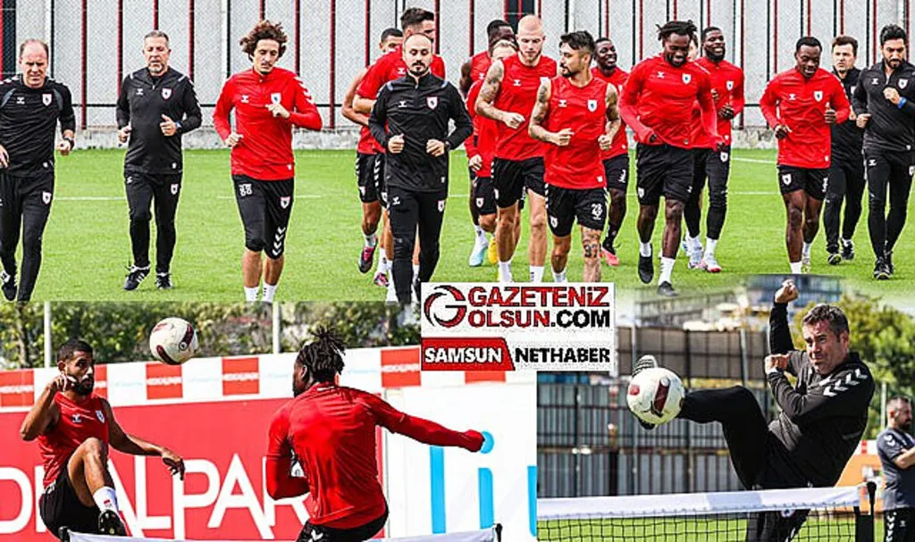 Samsunspor Galatasaray maçı hazırlıklarına başladı