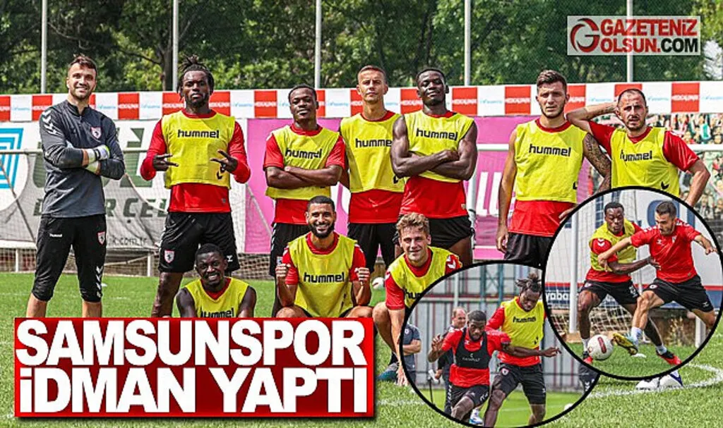 Samsunspor Giresunspor Maçına Hazırlanıyor