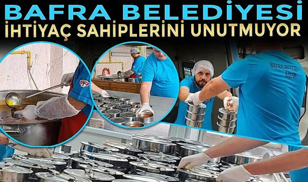 Bafra Belediyesi ihtiyaç sahiplerini unutmuyor