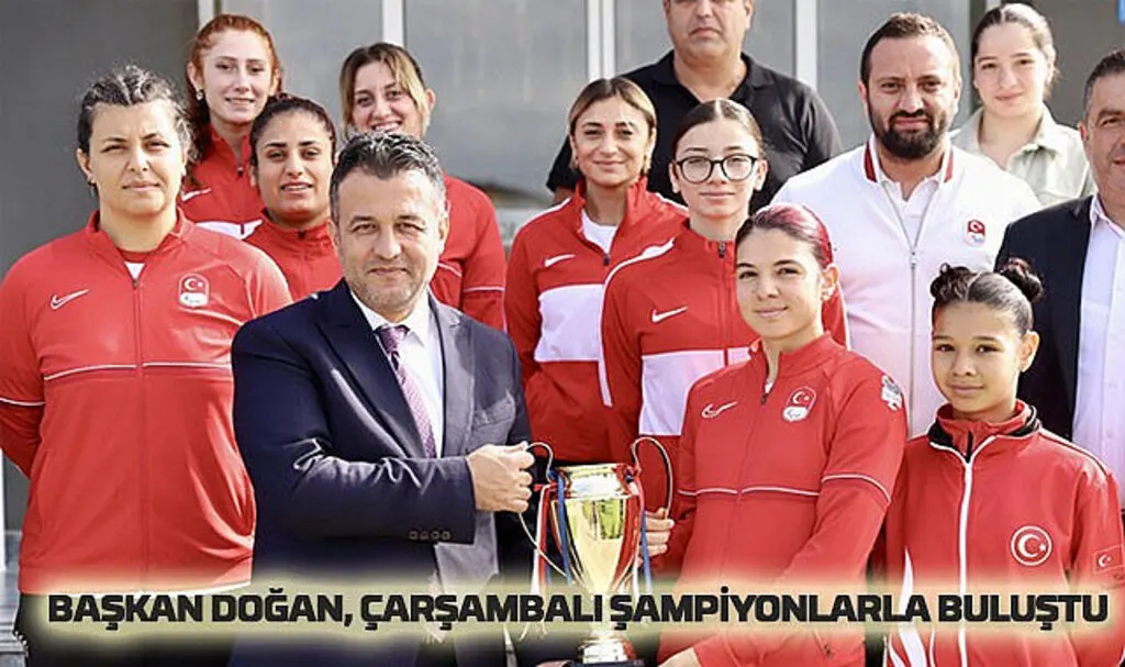 Başkan Doğan Çarşambalı Şampiyonlarla Buluştu