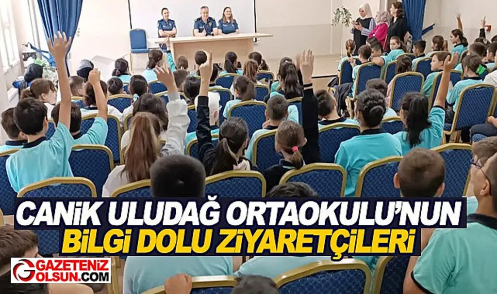 Canik Uludağ Ortaokulu Ünlü Yazar ve Milli Atleti Ağırladı