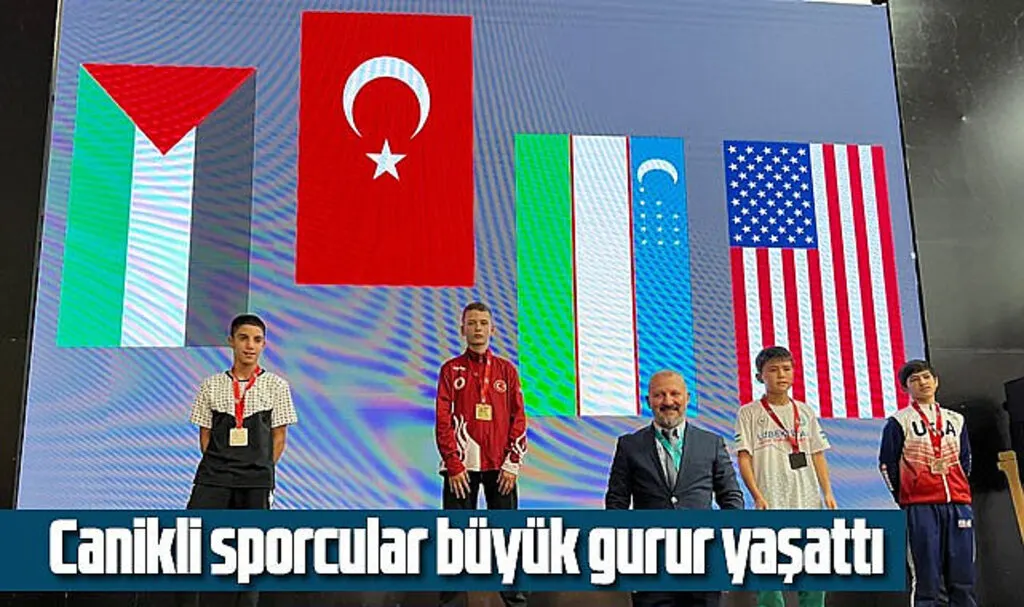 Canikli Sporcu Dünya Şampiyonu Oldu