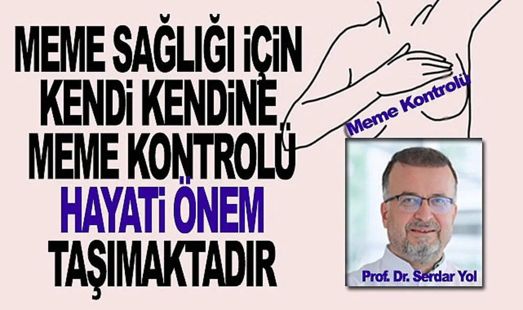 Meme sağlığında kendi kendine meme muayenesi ihmal edilmemeli