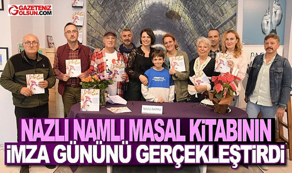 Nazlı Namlı masal kitabını okuyucularıyla buluşturdu