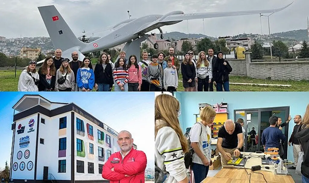 Polonyalı Öğrenciler Canik Keşif Kampüsü'ne hayran kaldı