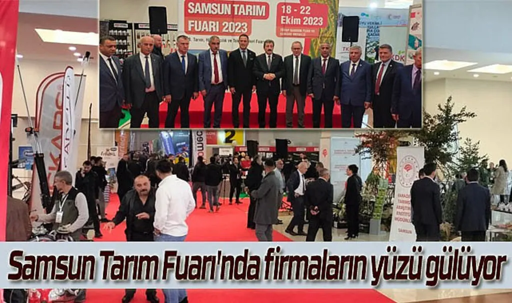Samsun Tarım Fuarı'nda ziyaretçi rekoru kırılıyor