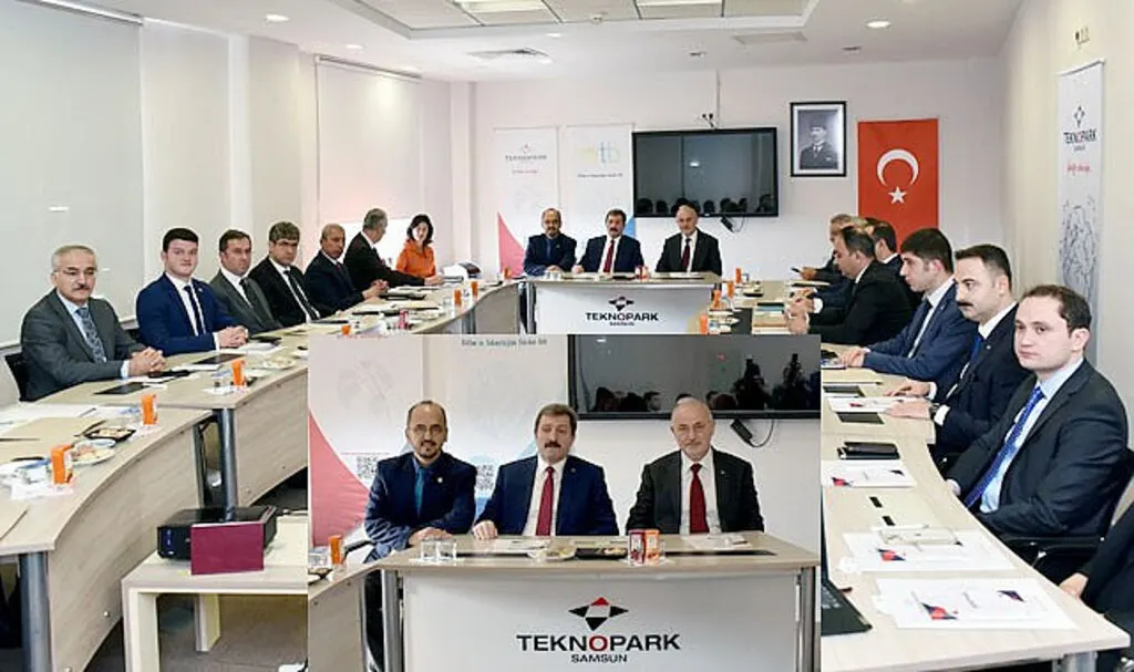 Samsun Teknopark’ta yeni vizyon çalışmaları değerlendirildi