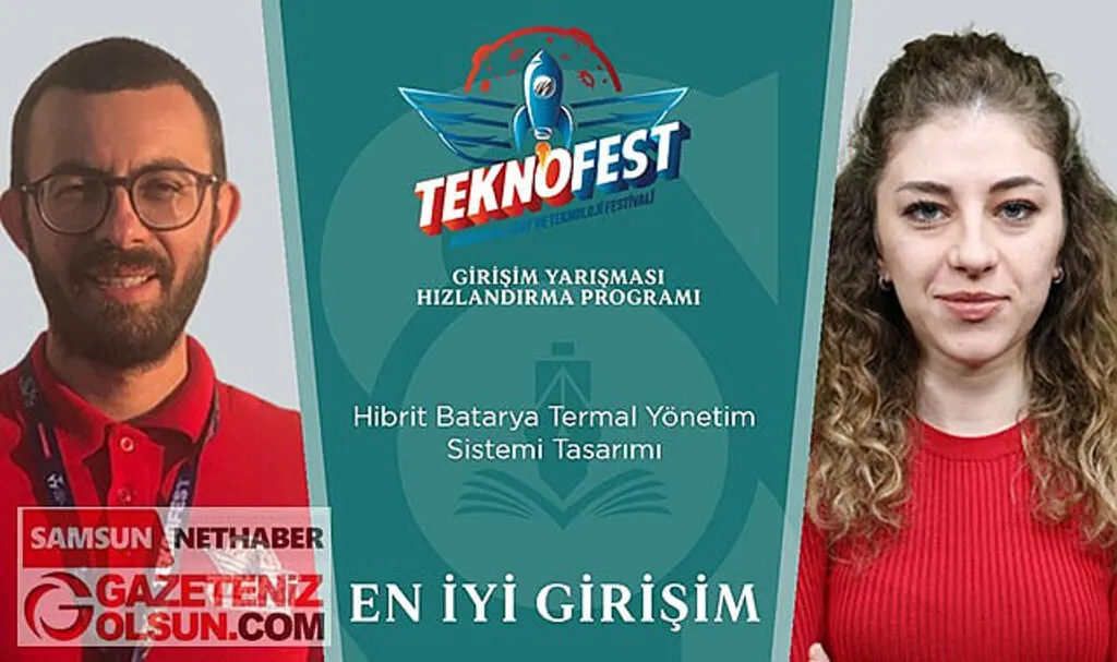 Samsun Üniversitesi'ne TEKNOFEST'te En İyi Girişim ödülü