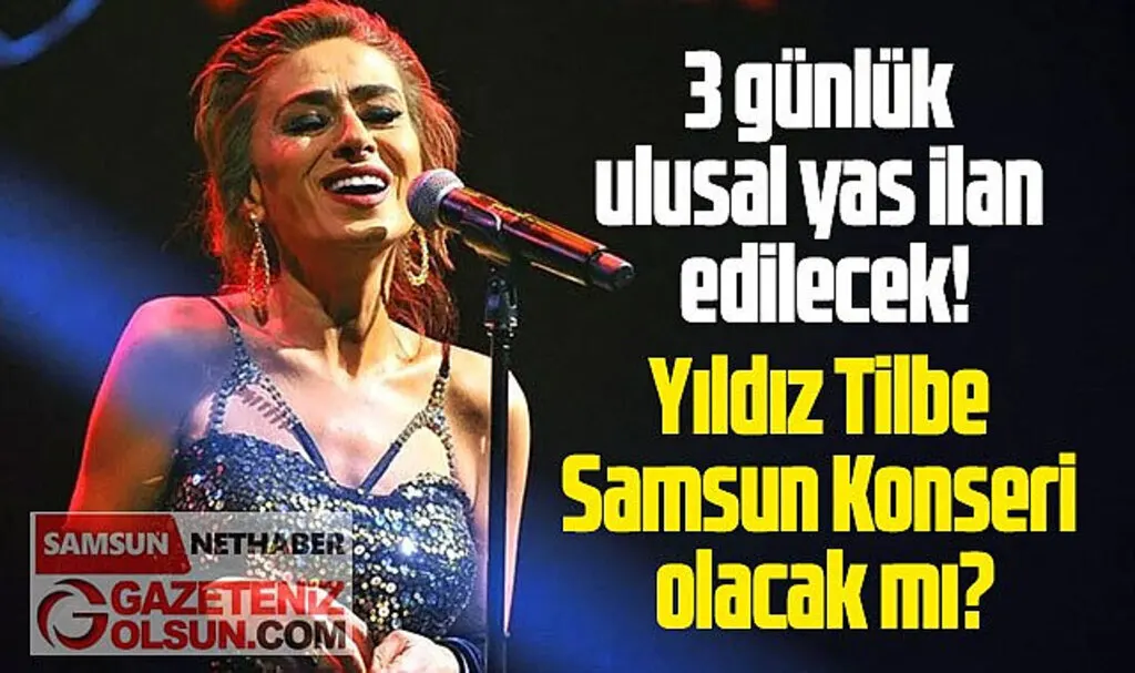 Yıldız Tilbe Samsun Konseri iptal olmadı!