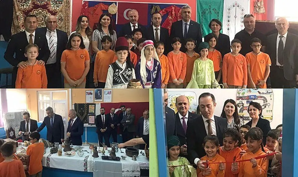 Adnan Kahveci İlkokulu'ndan geleneksel sergi