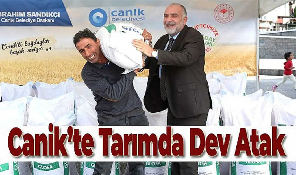 Başkan İbrahim Sandıkçı: 4.5 yılda çiftçimize yüzde 100 destek verdik