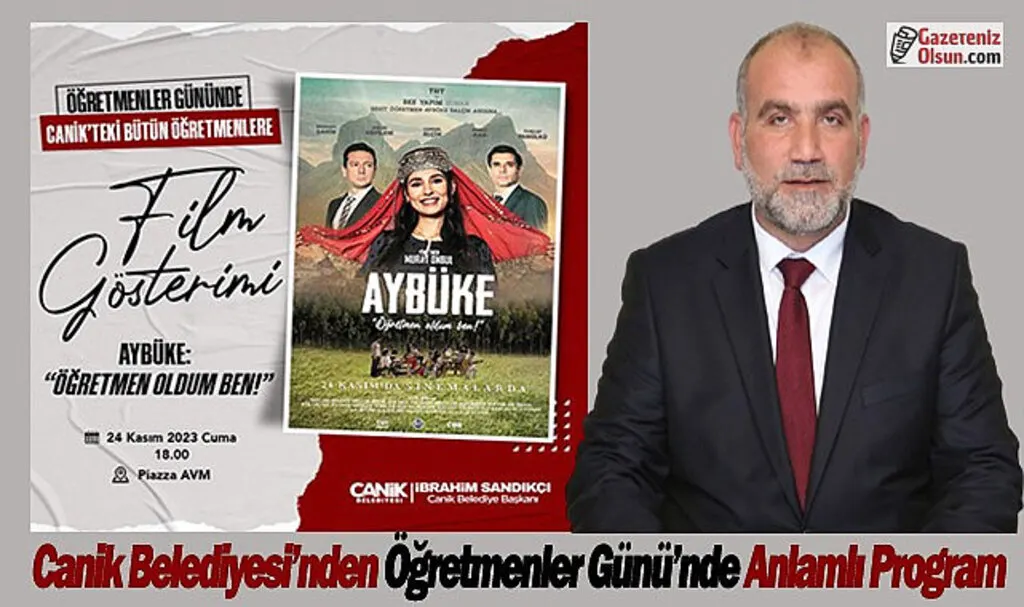 Canik Belediyesi’nden Öğretmenler Günü’nde Anlamlı Program