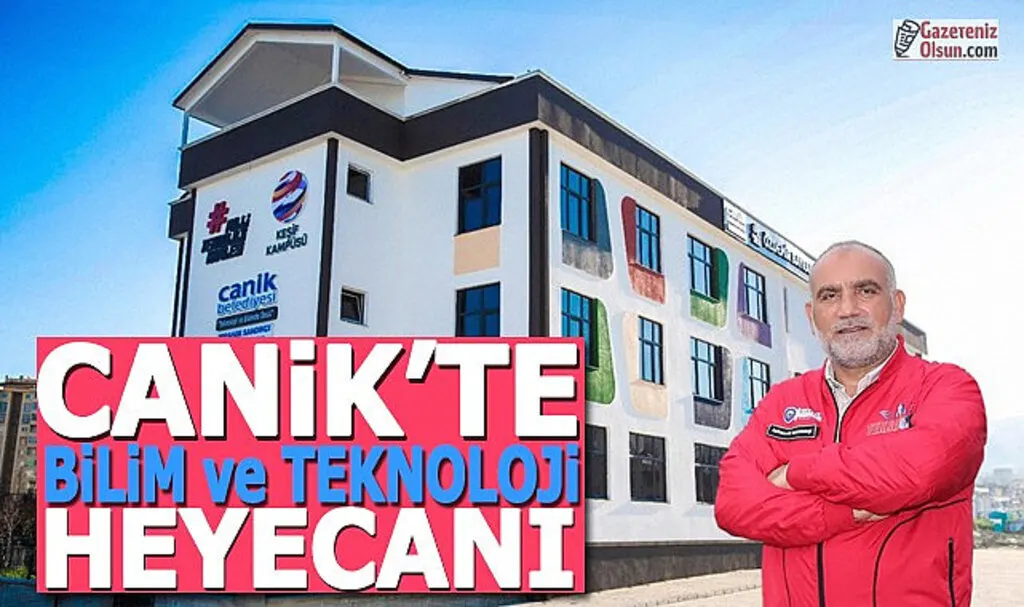 Canik’te ara tatil dönemi bilim ve teknolojiyle taçlandı