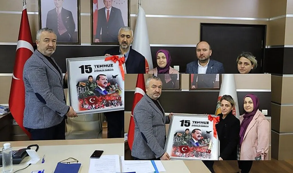 Halk Eğitim Merkezi Müdürlüğü'nden Başkan Topaloğlu’na Ziyaret