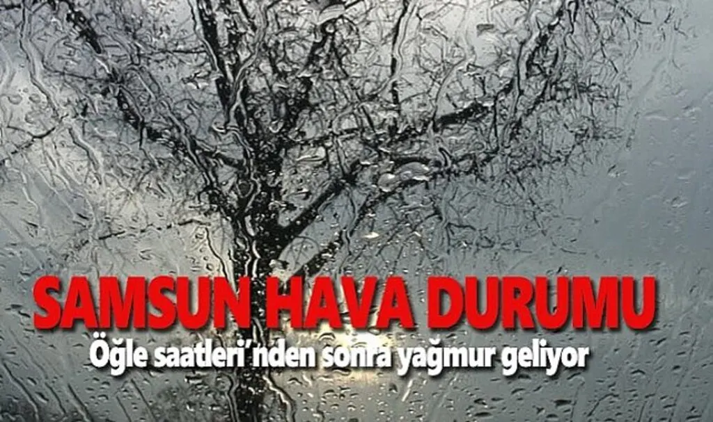 Samsun'da Kuvvetli Yağış ve Deniz Uyarısı