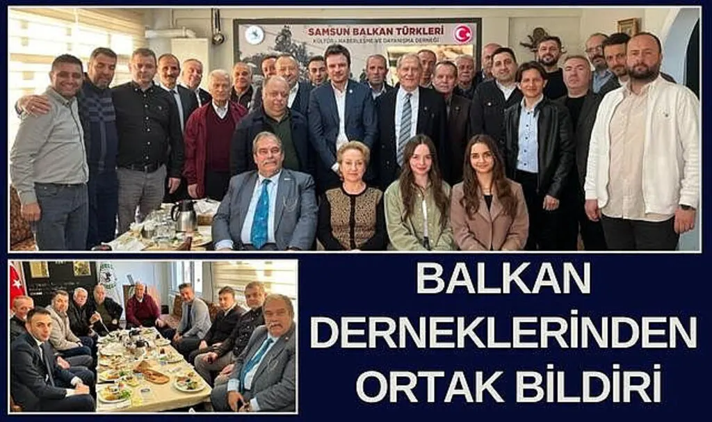 Balkan Derneklerinden yerel seçimler için ortak bildiri