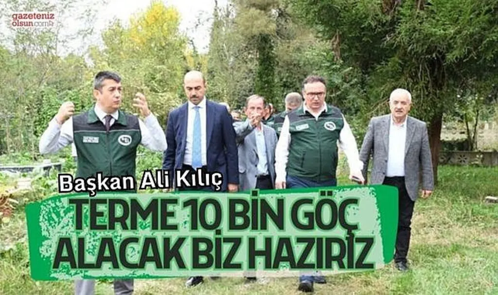 Başkan Ali Kılıç: Terme İçin Ne Söz Verdiysek Yaptık