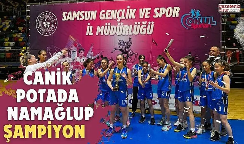 Canik Potada Namağlup Şampiyon 
