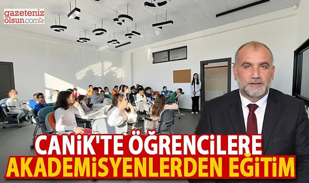 Canik’te Öğrencilere Akademisyenlerden Eğitim 