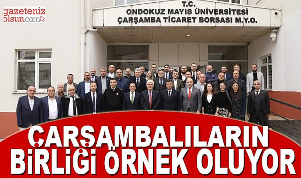Çarşambalıların Birliği Örnek Oluyor