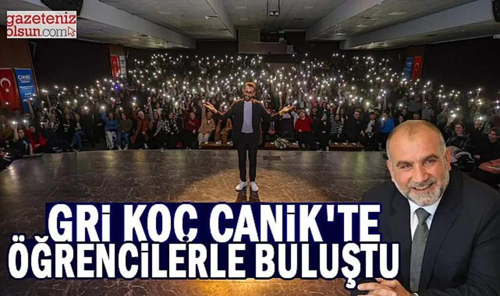 Gri Koç Canik’te Öğrencilerle Buluştu 