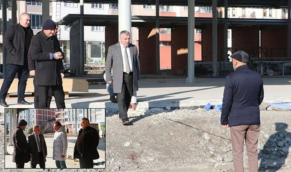 Havza Belediyesi yol genişletme ve otopark yeri çalışmalarına başlandı