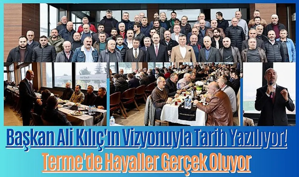 Terme'de Hayaller Gerçek Oluyor