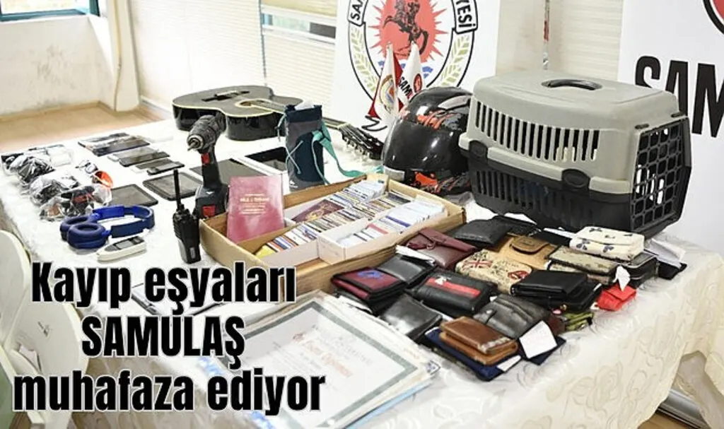Tramvay'da unutulan kayıp eşyalar sahiplerini bekliyor