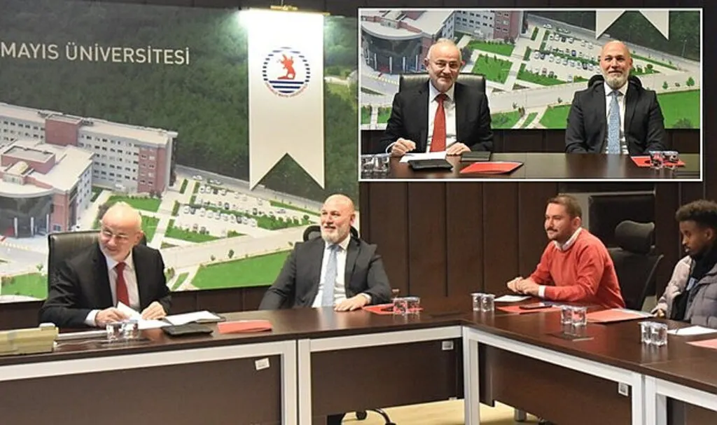 UDEF Samsun Şubesi Başkanı Karaduman’dan Rektör Ünal’a Ziyaret