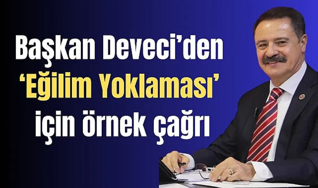Başkan Deveci'den aday adaylarına çağrı!