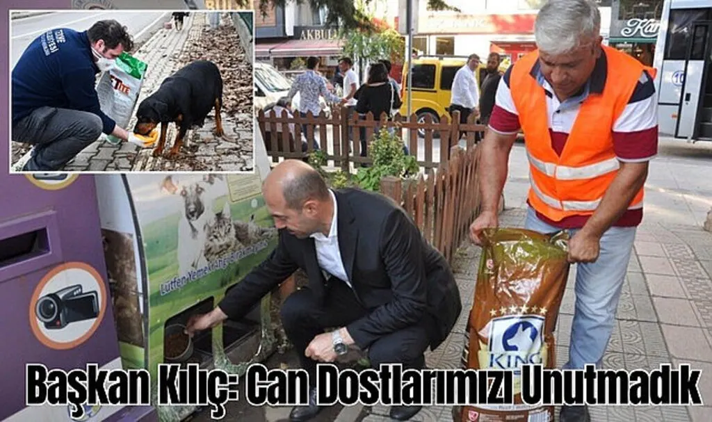 Başkan Kılıç: Can Dostlarımızı Unutmadık