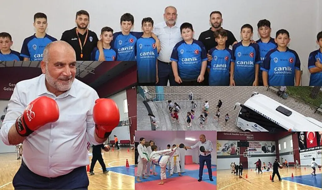 Canik Belediyesi'nden Çocuklara Ücretsiz Spor Eğitimi