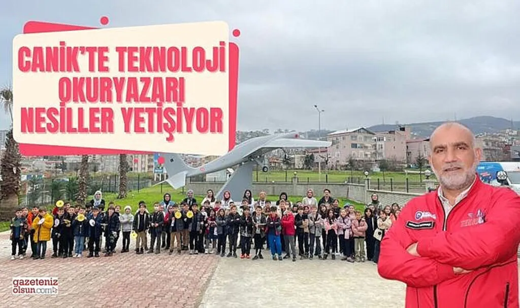 Canik’te Teknoloji Okuryazarı Nesiller Yetişiyor 