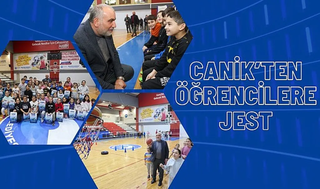 Canik’ten Öğrencilere Jest