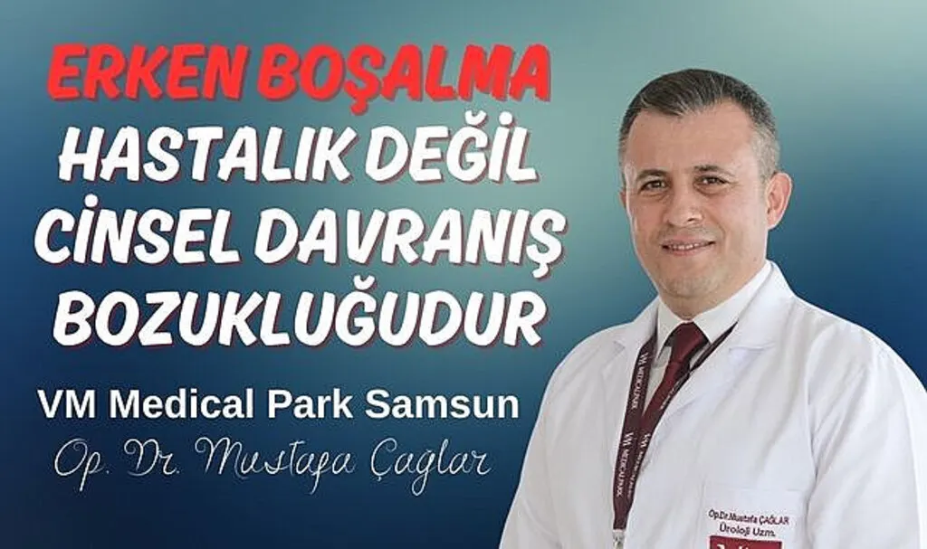 Erken boşalma hastalık değil cinsel davranış bozukluğudur