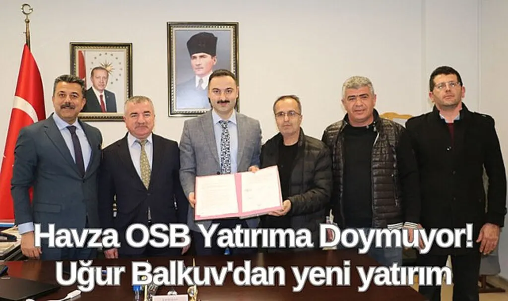 Havza Belediye Başkanı Özdemir: Havza için önemli bir adım